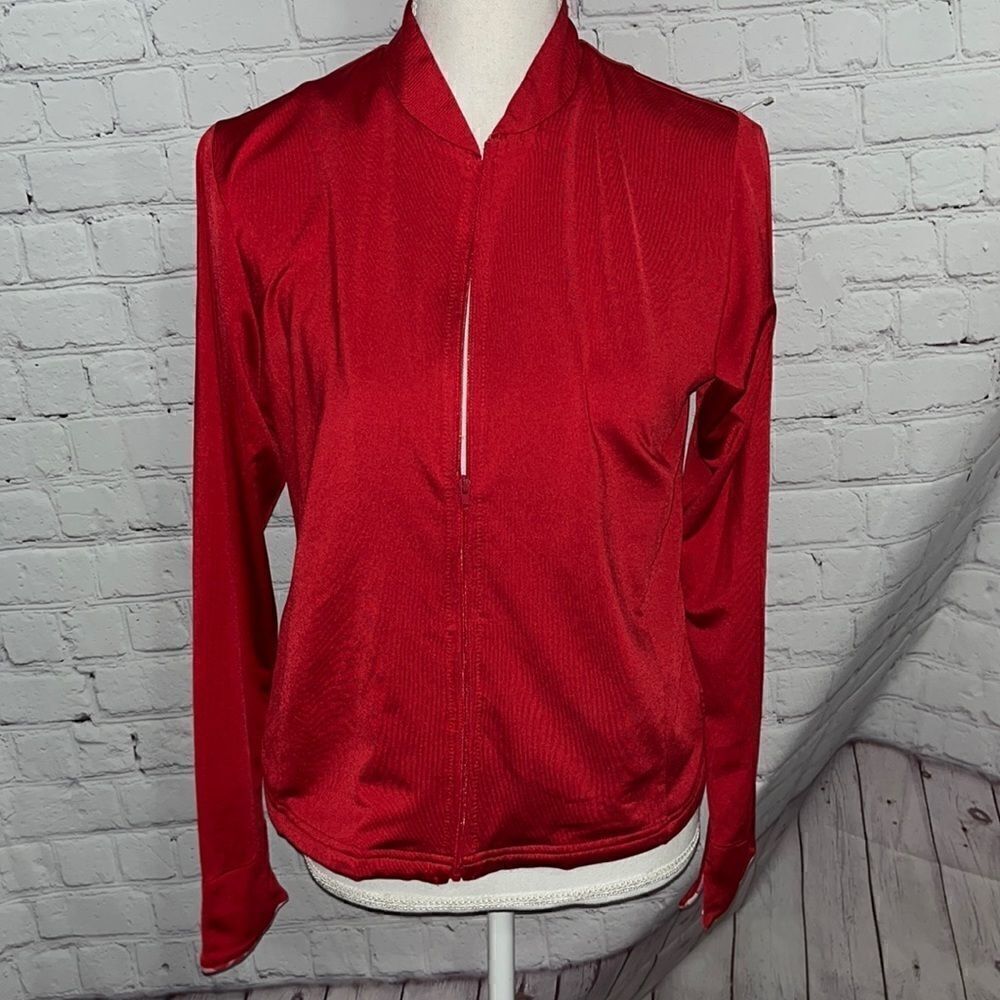 Lily’s of Beverly Hills - Red Jacket - Plaid Accent - S